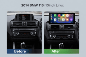 2014 BMW 116i / 320i 10-Inch Linux Touch Screen with Wireless CarPlay Android Auto | Audiolot Wellington